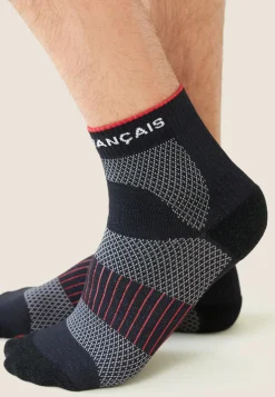 Le slip français Chaussettes Courtes|Chaussettes Courtes<Air Chaussette Courte-Gaetan Noir
