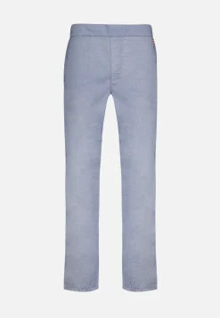 Le slip français Bas De Pyjamas|Bas De Pyjamas<Bas de pyjama en chambray-Tim Chambray Bleu