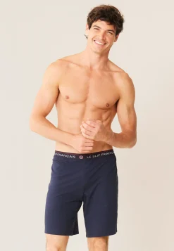 Le slip français Bas De Pyjamas|Bas De Pyjamas<Bas de pyjama en coton-Invincible Marine Bleu