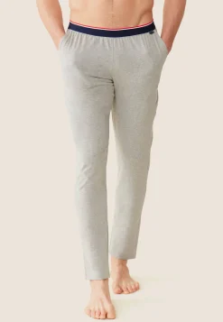 Le slip français Bas De Pyjamas|Bas De Pyjamas<Bas de pyjama en coton-Toudou Chiné Gris