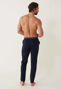 Le slip français Bas De Pyjamas|Bas De Pyjamas<Bas de pyjama en coton-Toudou Marine Bleu