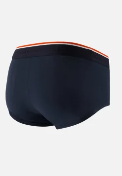 Le slip français Broderie 🪡|Boxers<Boxer échancré en coton-Pedro Bleu Marine Noir
