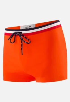 Le slip français Boxers De Bain<Boxer de bain en polyamide-Triton Tango Orange