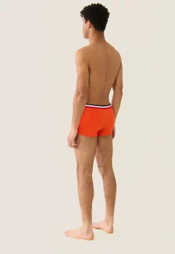 Le slip français Boxers De Bain<Boxer de bain en polyamide-Triton Tango Orange