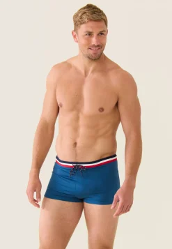 Le slip français Boxers De Bain<Boxer de bain recyclé-Triton Plongée Bleu