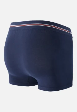 Le slip français Boxers|Boxers<Boxer en coton sans couture-Christian Marine Bleu