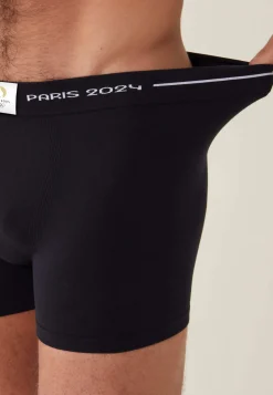 Le slip français Sous-Vêtements De Sports|Boxers<Boxer en coton sans couture-Christian Paris 2024 Noir