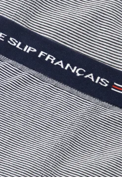Le slip français Boxers|Boxers<Boxer en coton sans couture-Christian Marinière Bleu