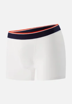 Le slip français Broderie 🪡|Boxers<Boxer en coton-Marius Blanc