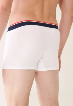 Le slip français Broderie 🪡|Boxers<Boxer en coton-Marius Blanc