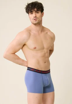 Le slip français Boxers|Boxers<Boxer en coton-Marius Jean Bleu