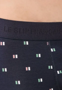Le slip français Boxers|Boxers<Boxer en coton-Marius Exact Schiste/Cendre Bleu