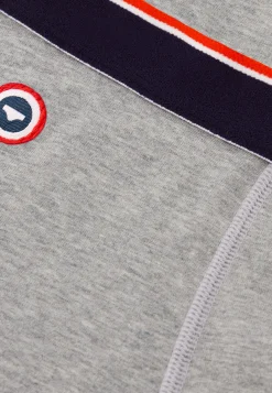 Le slip français Broderie 🪡|Boxers<Boxer en coton-Marius Chiné Gris