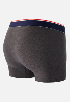 Le slip français Broderie 🪡|Boxers<Boxer en coton-Marius Anthracite Gris