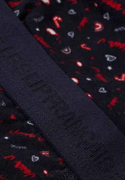 Le slip français Boxers|Boxers<Boxer en coton-Marius imprimé Jour J Bleu