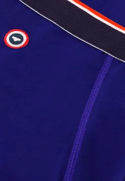 Le slip français Broderie 🪡|Boxers<Boxer en coton-Marius Indigo Bleu