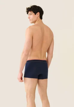 Le slip français Sous-Vêtements De Sports|Boxers<Boxer en coton-Marius Indigo Victoire Bleu