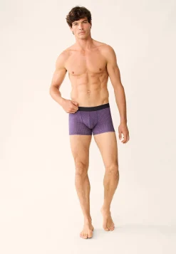 Le slip français Collection Cadeaux|Boxers<Boxer en coton-Marius Kdo Violet