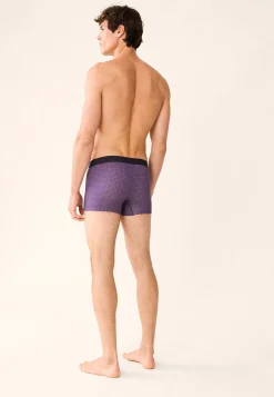 Le slip français Collection Cadeaux|Boxers<Boxer en coton-Marius Kdo Violet