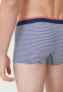 Le slip français Boxers|Boxers<Boxer en coton-Marius Marinière Blanc