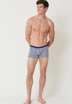 Le slip français Boxers|Boxers<Boxer en coton-Marius Marinière Blanc