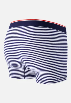 Le slip français Boxers|Boxers<Boxer en coton-Marius Marinière Blanc