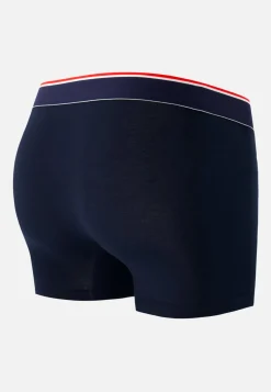 Le slip français Boxers|Boxers<Boxer en coton-Marius Marine Brodé 'Sucer la roue' Bleu