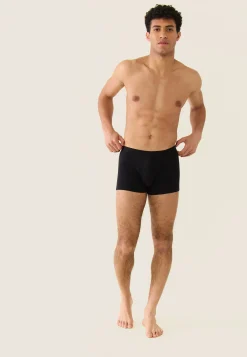 Le slip français Broderie 🪡|Boxers<Boxer en coton-Marius Noir