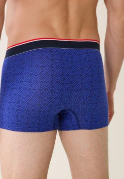 Le slip français Boxers|Boxers<Boxer en coton-Marius Ovalie Bleu