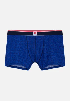 Le slip français Boxers|Boxers<Boxer en coton-Marius Ovalie Bleu