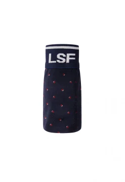 Le slip français Boxers|Boxers<Boxer en coton-Marius Petis pois marine Bleu