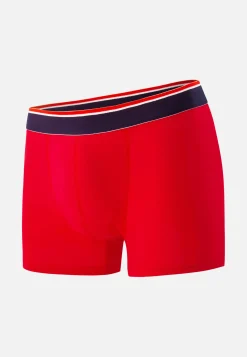 Le slip français Broderie 🪡|Boxers<Boxer en coton-Marius Rouge