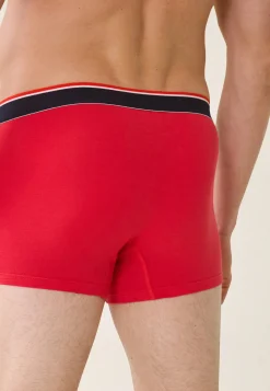 Le slip français Broderie 🪡|Boxers<Boxer en coton-Marius Rouge
