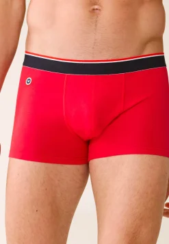 Le slip français Broderie 🪡|Boxers<Boxer en coton-Marius Rouge