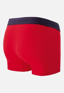 Le slip français Broderie 🪡|Boxers<Boxer en coton-Marius Cerise Rouge