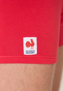 Le slip français Sous-Vêtements De Sports|Boxers<Boxer en coton-Marius /Bleu Marine XV de France Rouge