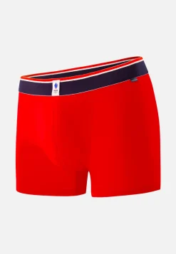 Le slip français Sous-Vêtements De Sports|Boxers<Boxer en coton-Marius Victoire Rouge