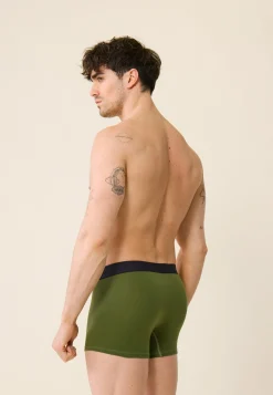 Le slip français Boxers|Boxers<Boxer en coton-Marius olivine Vert