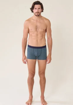 Le slip français Boxers|Boxers<Boxer en coton-Marius caviar Vert