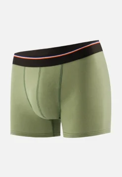 Le slip français Broderie 🪡|Boxers<Boxer en coton-Marius Véronese Vert