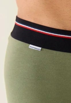 Le slip français Broderie 🪡|Boxers<Boxer en coton-Marius Véronese Vert