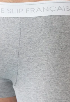 Le slip français Broderie 🪡|Boxers<Boxer en coton-Redoutable Chiné Gris