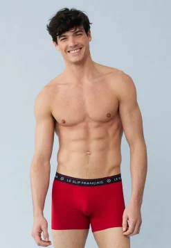 Le slip français Broderie 🪡|Boxers<Boxer en coton-Redoutable Cerise Rouge