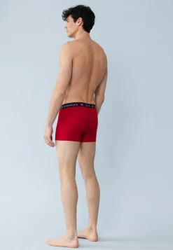 Le slip français Broderie 🪡|Boxers<Boxer en coton-Redoutable Cerise Rouge