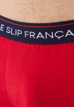 Le slip français Broderie 🪡|Boxers<Boxer en coton-Redoutable Cerise Rouge