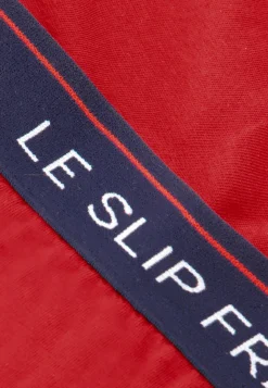 Le slip français Broderie 🪡|Boxers<Boxer en coton-Redoutable Cerise Rouge