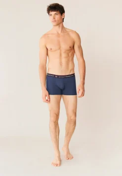 Le slip français Broderie 🪡|Boxers<Boxer en coton-Redoutable Acier Bleu