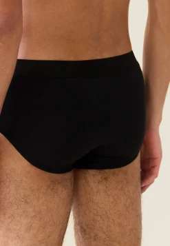 Le slip français Broderie 🪡|Slips<Boxer en coton-Terrible Noir