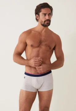 Le slip français Boxers|Boxers<Boxer en lyocell et chanvre-Denis Naturel Beige