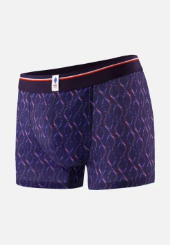 Le slip français Sous-Vêtements De Sports|Boxers<Boxer en polyester-Marius Coq Bleu Rouge Blanc